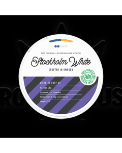 Stockholm White Licorice Root 4mg (4mg/pouch)