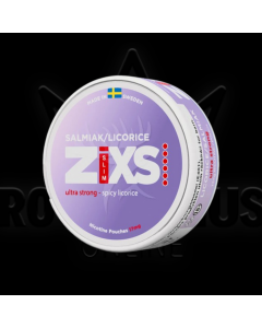 ZIXS Salmiak Licorice Ultra Strong